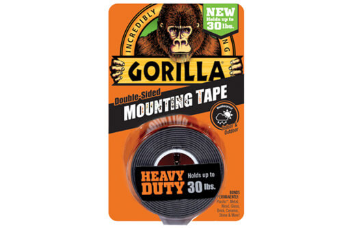 דבק דו צדדי חזק- שחור Gorilla Heavy Duty