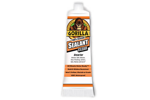 דבק סיליקון שקוף בשפורפרת 83 מ"ל - Gorilla Sealant