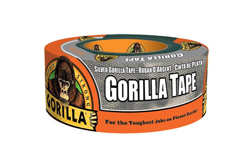 סרט הדבקה חזק - כסוף Gorilla Tape